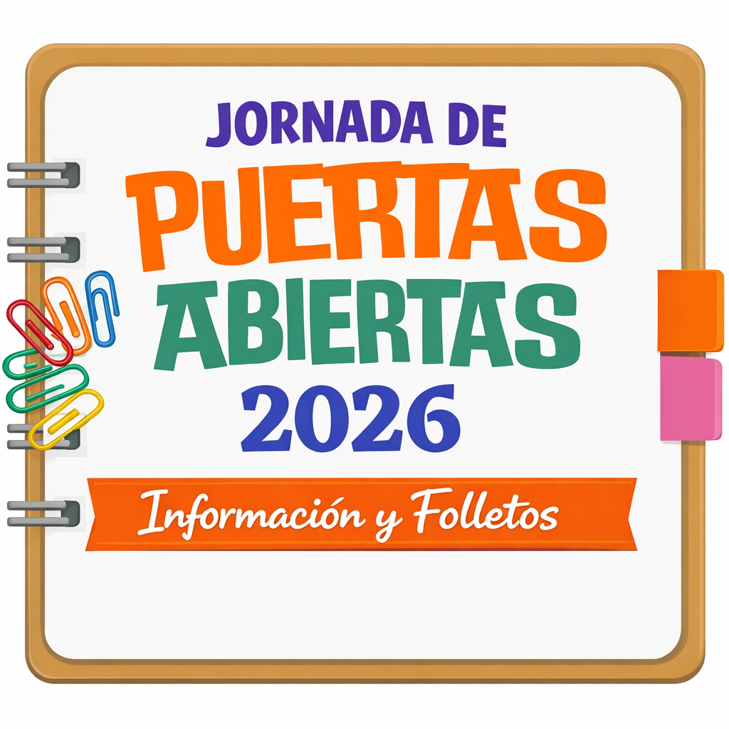 Información y Folletos Jornada de Puertas abiertas 2026
