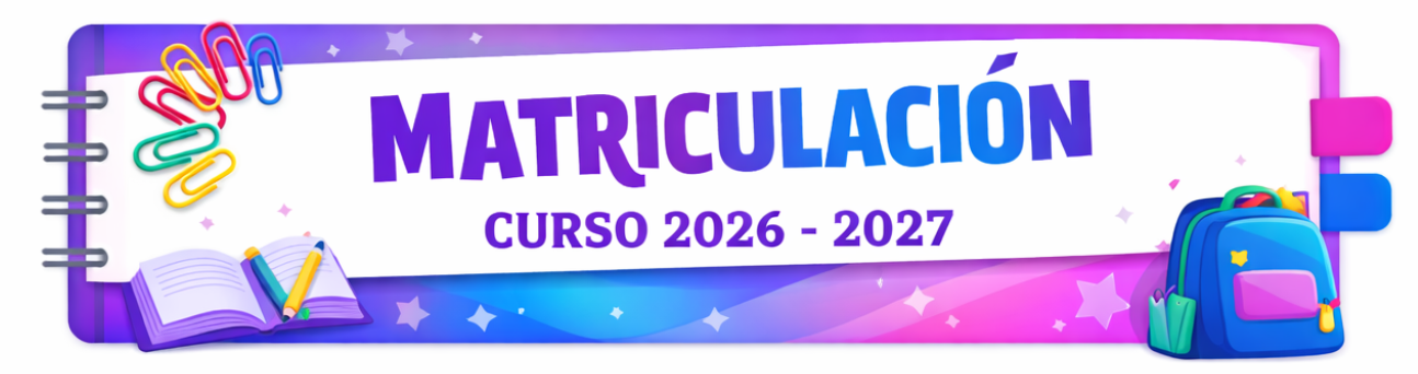 Matriculación Curso 2026-27