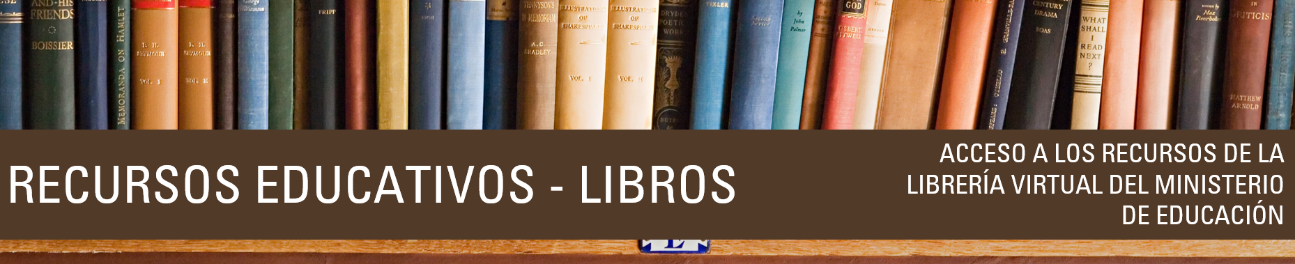 Recursos educativos bibliográficos_Ministerio de Eduación