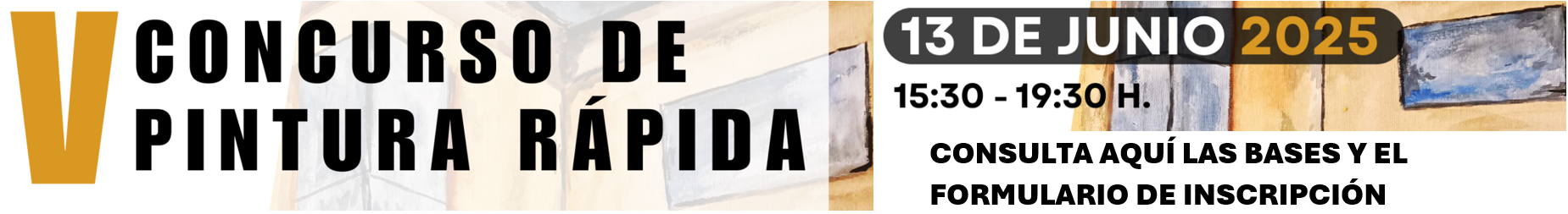 V CONCURSO DE PINTURA RÁPIDA