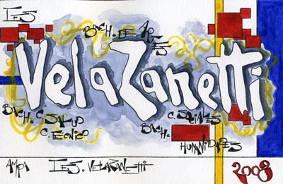 Logo de 2008, muy colorista